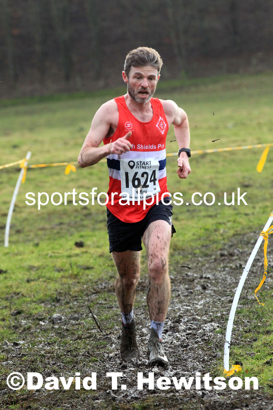 Senior mens 2022 North Eastern Harrier League, Thornley Farm, Peterlee, County Durham. Photo: David T. Hewitson/Sports for All Pics